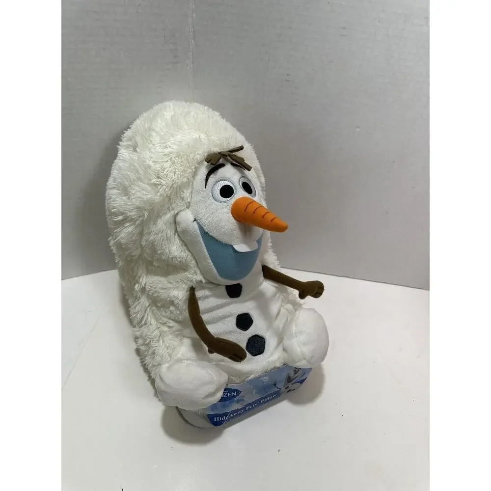 Disney Frozen Olaf Hide Away‎ Pet Plush 14” Folds Into A Ball Pillow Stuffed NEW